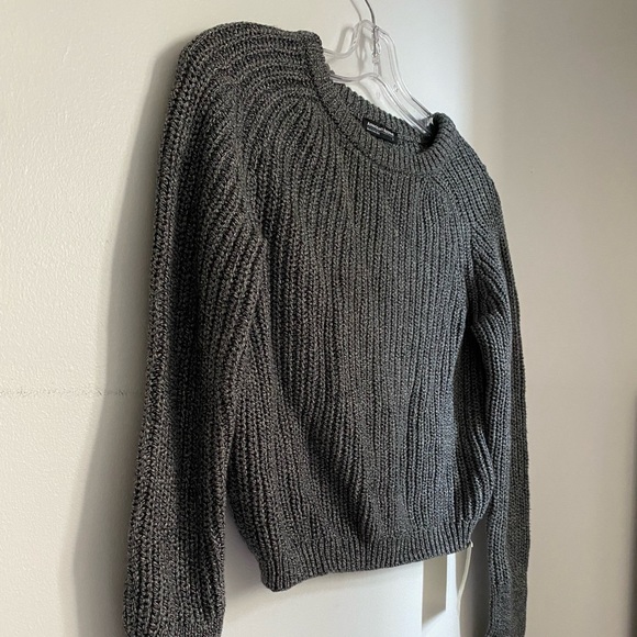 NEW w tags American Apparel Crop Sweater - Picture 2 of 4